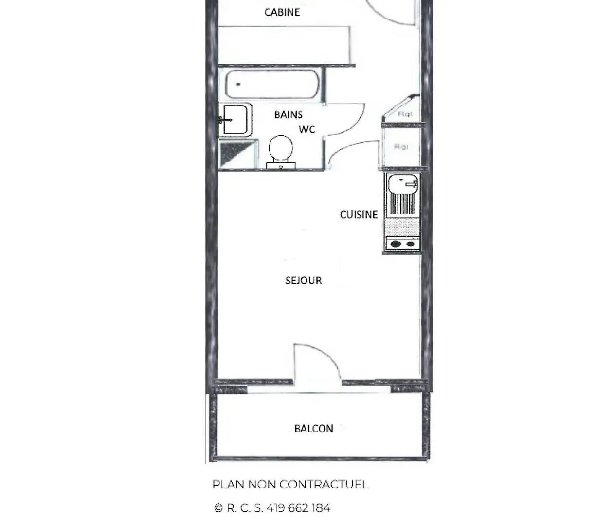 Residence Necou - Studio Deco Style Chalet En Bord De Pistes Mae-5954 Saint-Martin-de-Belleville Apartment
